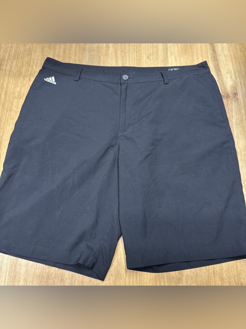 Adidas Climalite‎ Golf Shorts Mens 38 Black 10" Inseam Career Casual Lightweight